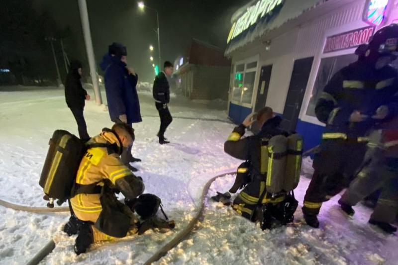 Пожар в пункте выдачи «ОЗОНа» своевременно ликвидирован картинка