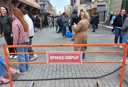 Высотка опустела без паники