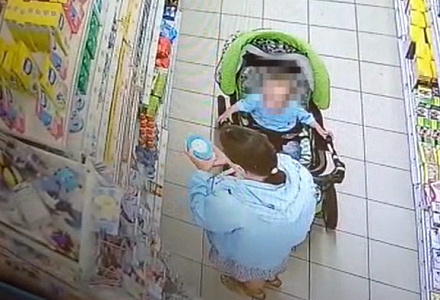 Криминальный типаж: беременная мама с коляской